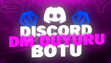 ⭐️ Gelişmiş DM Duyuru Botu (OTO TESLİMAT)