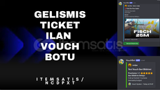 Gelişmiş ilan,ticket vouch Botu 