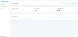 Gelişmiş PHP & SQL Admin Panel Scripti 