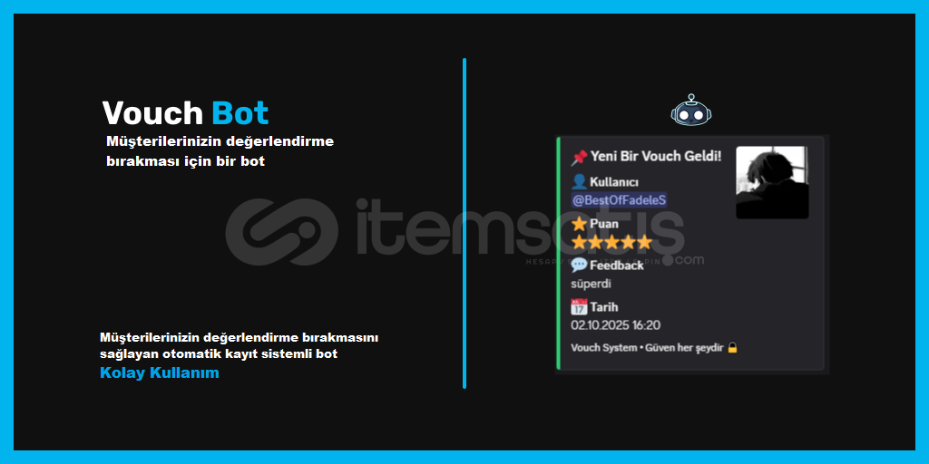 Gelişmiş Vouch Bot Gelişmiş Vouch Bot