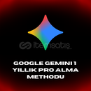 ???? Gemini 1 Yıllık Pro Alma METHOD ????