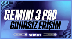 Gemini 3 Pro | Kişisel & Sınırsız