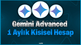 Gemini advanced 1 aylık hesap ortak