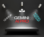 Gemini AI PRO Veo3 + FLOW 12 AYLIK KİŞİSEL HESAP