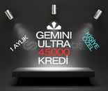 Gemini AI ULTRA Veo3 + FLOW 45000 KREDİ