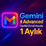 Gemini Pro Üyelikli Gmail Hesabı 1 Aylık