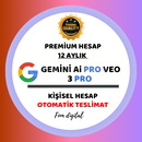 Gemini Pro + Veo 3 AI 12 Aylık Kişisel Hesap