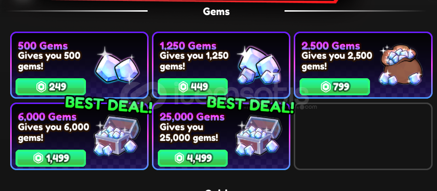 Gems Anime Vanguards Gems Anime Vanguards