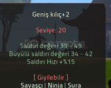 geniş klılıç +2ROYALE MOBİLE 2