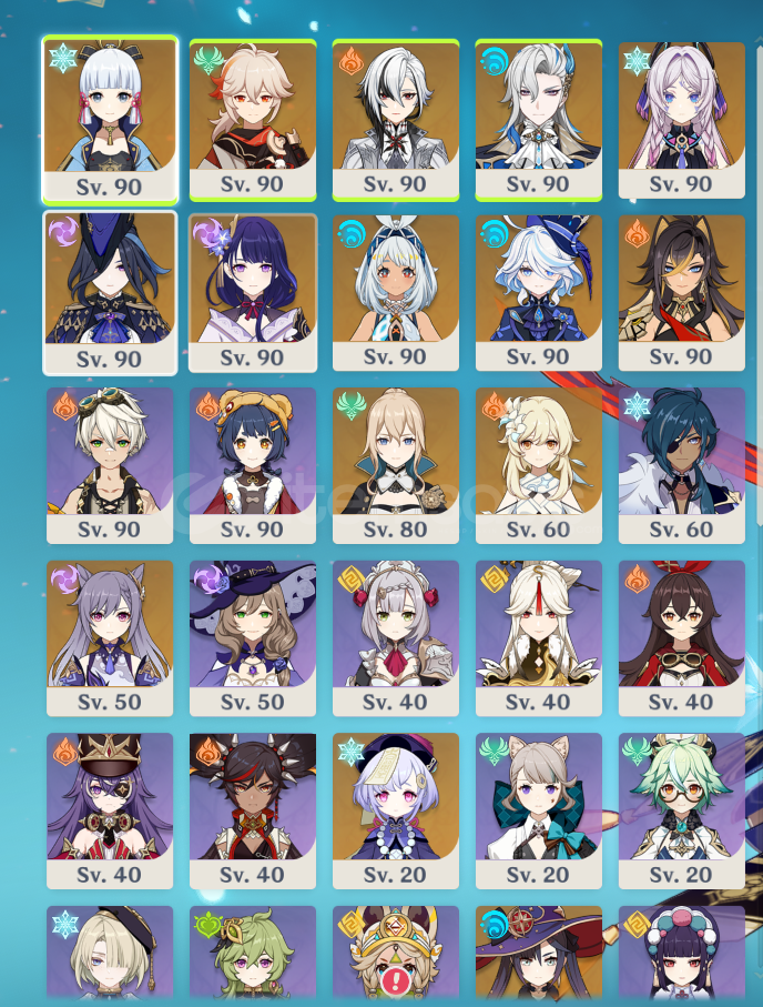 GENSHİN İMPACT AR 57 HESAP