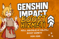 Genshin İmpact Boost Hizmeti.