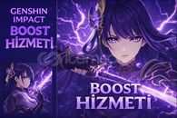 Genshin İmpact Boost Hizmeti (PİLOT)