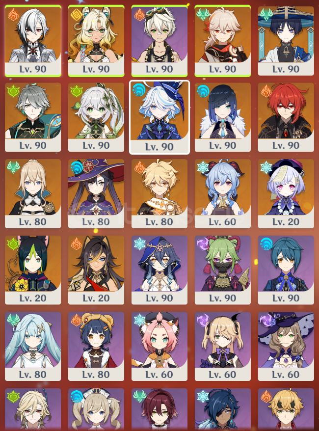 EU Genshin impact C6R1 Arlecchino hesap EU Genshin impact C6R1 Arlecchino hesap
