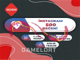 GERÇEK %100 TÜRK - 500 Instagram Beğeni Paketi