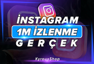 ⭐️ [GERÇEK] 1.000.000 İzlenme - İnstagram