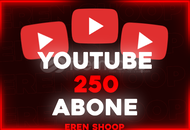 ⭐[GERÇEK] 250 ABONE YOUTUBE