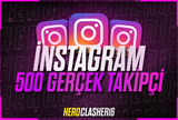 [GERÇEK] 500 TAKİPÇİ İNSTAGRAM⭐