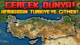 gerçek dünya haritası kurulumu yapılır