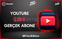 ⭐️[GERÇEK + GARANTİLİ] YOUTUBE 1.000 ABONE⭐️ 