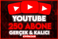 ⭐️ [GERÇEK + GARANTİLİ] YOUTUBE 250 ABONE