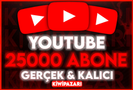⭐️ [GERÇEK + GARANTİLİ] YOUTUBE 25000 ABONE
