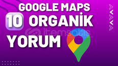 ⭐ [GERÇEK] GOOGLE MAPS 10 TÜRK YORUM ⭐