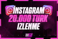 ⭐GERCEK⭐ INSTAGRAM 20000 TURK IZLENME
