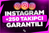 ⭐[GERÇEK] INSTAGRAM 250 GERÇEK TAKİPÇİ