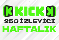 ⭐ GERÇEK İZLEYİCİ KİCK 250 (HAFTALIK)