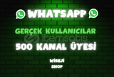 ⭐️GERÇEK KULLANICILAR 500 KANAL ÜYESİ⭐️