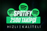 ⭐(GERÇEK)⭐ SPOTİFY ⚡+2500 TAKİPÇİ [KALİTELİ]⚡