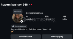 (330)Gerçek Takipçili Instagram Hesabı