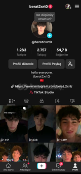 Gerçek Takipçili Tiktok hesabıı
