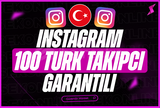 ⭐ TÜRK 100 TAKİPÇİ ⭐ [ GARANTİLİ ]