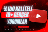 {GERÇEK} ✅ YOUTUBE 10+ GERÇEK YORUM ✅