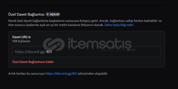 .gg/401 guild url taçıyla verilecek