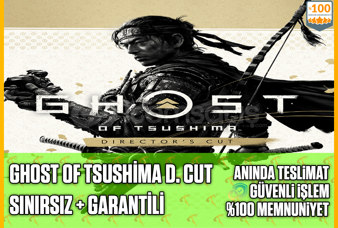 ⭐️☘️Ghost of Tsushima Director's Cut❤️Garanti❤️ ⭐️☘️Ghost of Tsushima Director's Cut❤️Garanti❤️