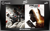 ⭐️Ghost Of Tsushima + Dying Light 2⭐️