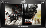 ⭐️Ghost Of Tsushima + Dying Light⭐️