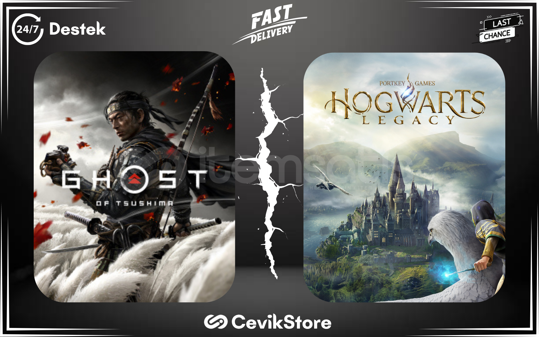 ⭐Ghost Of Tsushima + Hogwarts Legacy⭐ ⭐Ghost Of Tsushima + Hogwarts Legacy⭐