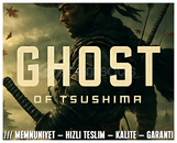 GHOST OF TSUSHIMA + KORUMA + HIZLI TESLİM GHOST OF TSUSHIMA + KORUMA + HIZLI TESLİM