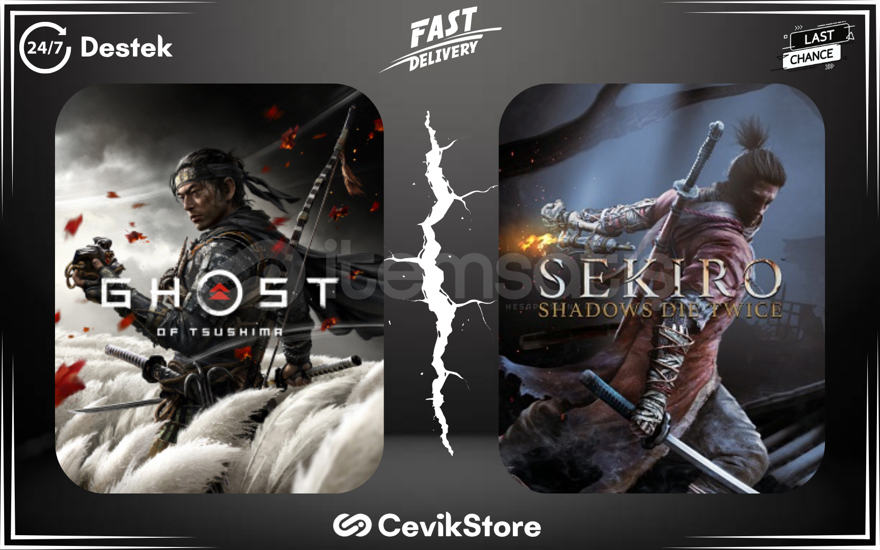 ⭐Ghost Of Tsushima + Sekiro Shadow Die Twice⭐ ⭐Ghost Of Tsushima + Sekiro Shadow Die Twice⭐