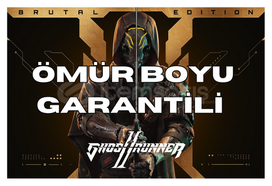 Ghostrunner 2 Brutal Edition &Ömür Boyu Garanti Ghostrunner 2 Brutal Edition &Ömür Boyu Garanti