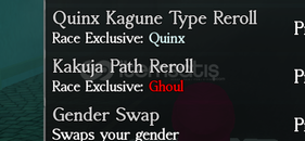 Ghoul Re Kakuja Path Reroll
