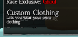 Ghoul Re : Custom Clothing