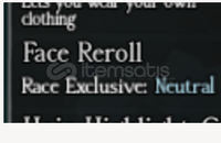 Ghoul Re : Face Reroll