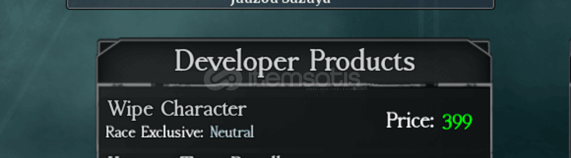 GHOUL://RE Wipe Character GHOUL://RE Wipe Character