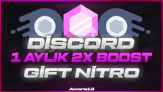 GIFT $9.99 version 1 Aylık Nitro