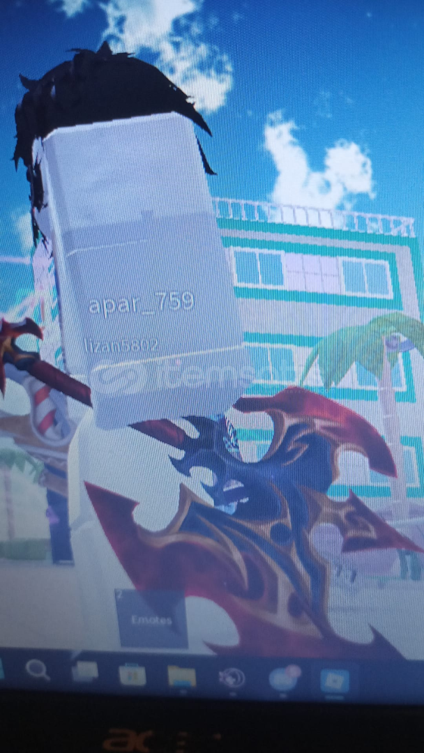 Gingerscope, Traveler axe, Vampire axe, Sunset Gingerscope, Traveler axe, Vampire axe, Sunset