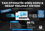 GİRİŞ KODU TESLİMAT SİSTEMİ - TR DE İLK !